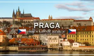 Praga: widok na zamek i kamienice nad Wełtawą. Idealne miejsce na wycieczkę do Pragi, by odkryć najciekawsze atrakcje.