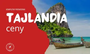 Tajlandia wakacje all inclusive: przewodnik po cenach. Tropikalna wyspa, turkusowa woda, łodzie i skały.