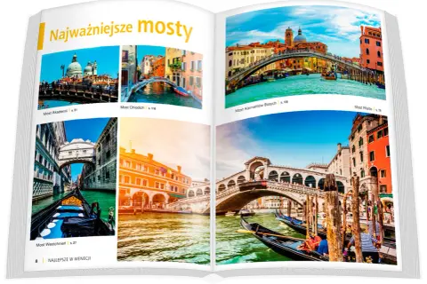 Wenecja: Most Akademii, Chiodich, Westchnień, Karmelitów Bosych i Rialto. Ciekawe mosty i kanały miasta.