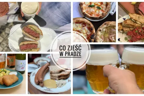 Praga: burgery, pizza, tatar, kiełbaski, piwo. Sprawdź, ile kosztuje obiad w Pradze i co warto zjeść.