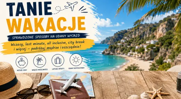 Tanie wakacje w Polsce? Sprawdź sprawdzone sposoby na udany wyjazd. Wczasy, last minute, all inclusive, city break – podróżuj mądrze i oszczędnie!