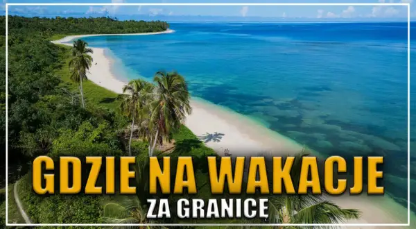 Rajska plaża z palmami i turkusową wodą. Idealne miejsce, gdzie na wakacje w lipcu, by odpocząć od zgiełku.