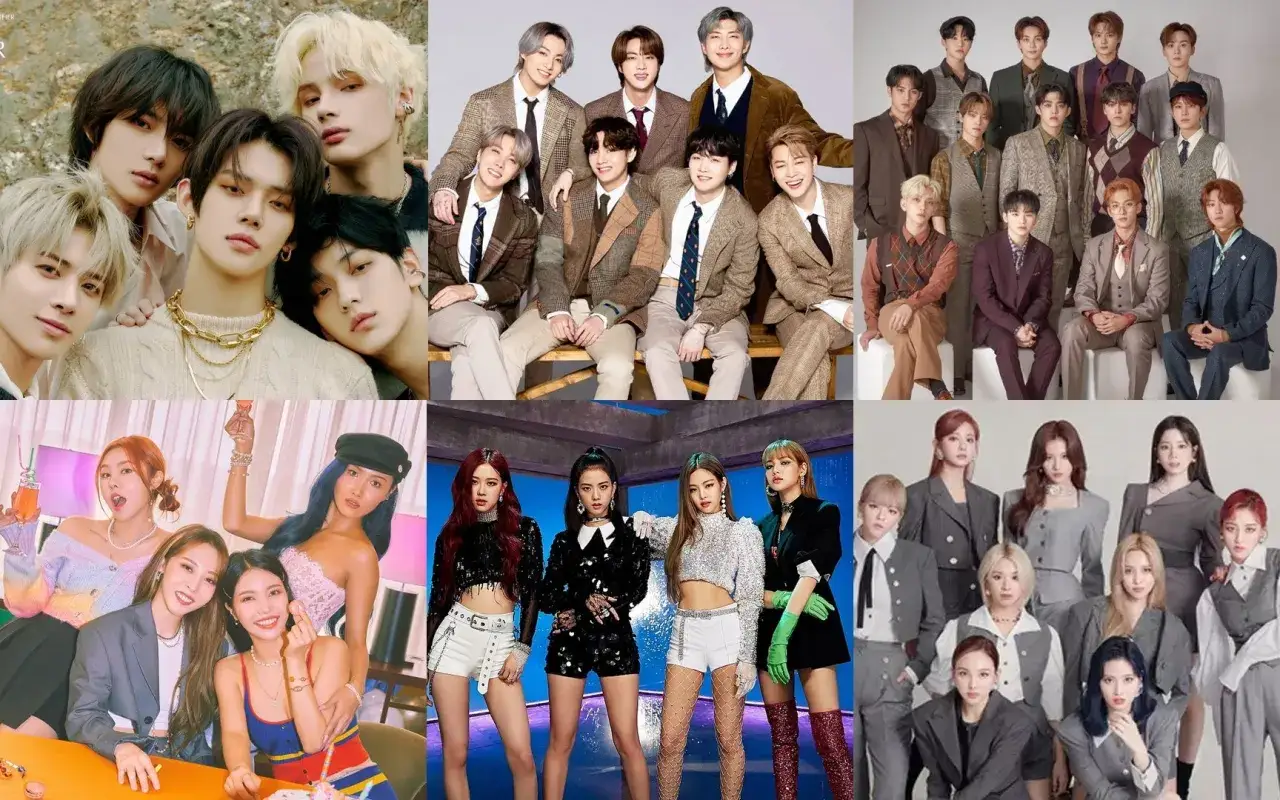 K-popowe grupy: TXT, BTS, SEVENTEEN, MAMAMOO, BLACKPINK i TWICE. Poznaj korea południowa ciekawostki o tych artystach!