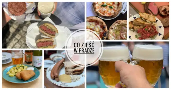 Praga: burgery, pizza, tatar, kiełbaski, piwo. Sprawdź, ile kosztuje obiad w Pradze i co warto zjeść.